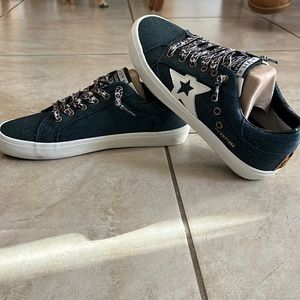 VINTAGE HAVANA DENIM/CHEETAH LOW TOPS